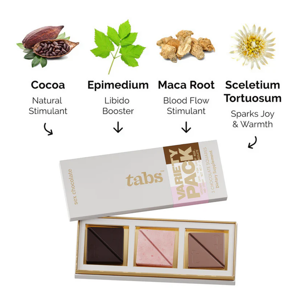 Tabs Adult Chocolate Variety Pack